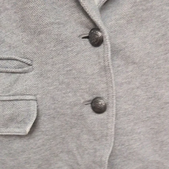 Banana Republic Light Gray Women's Suit Jacket - Picture 4 of 8